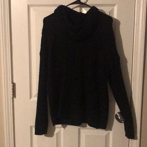 Black long sleeve top